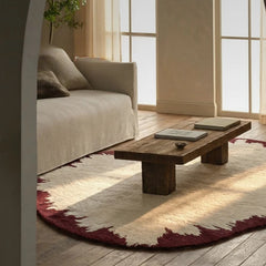 YICKYUE  -  Irregular Shape Living Room Decoration Carpet Light Luxury Rugs for Bedroom Fluffy Soft Lounge Floor Mat Thick Plush Bedside Rug
