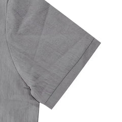 HEARUJOY  -  Spring Summer Men's Linen Suits Short-sleeved T-shirts Trousers Breathable Men's Casual Linen Two-piece Sets For Male Outfits