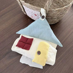 YICKYUE  -  Cute Living Room Car Tissue Organizer Decorative Napkin Dispenser Luxury House Shape Tissue Box Bathroom Toilet Paper Holder