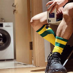 Hearujoy Socks Fashion Calcetines Hombre Meias High Tube Socks For Men Cotton Basketball Ropa De Hombre Sport Socks