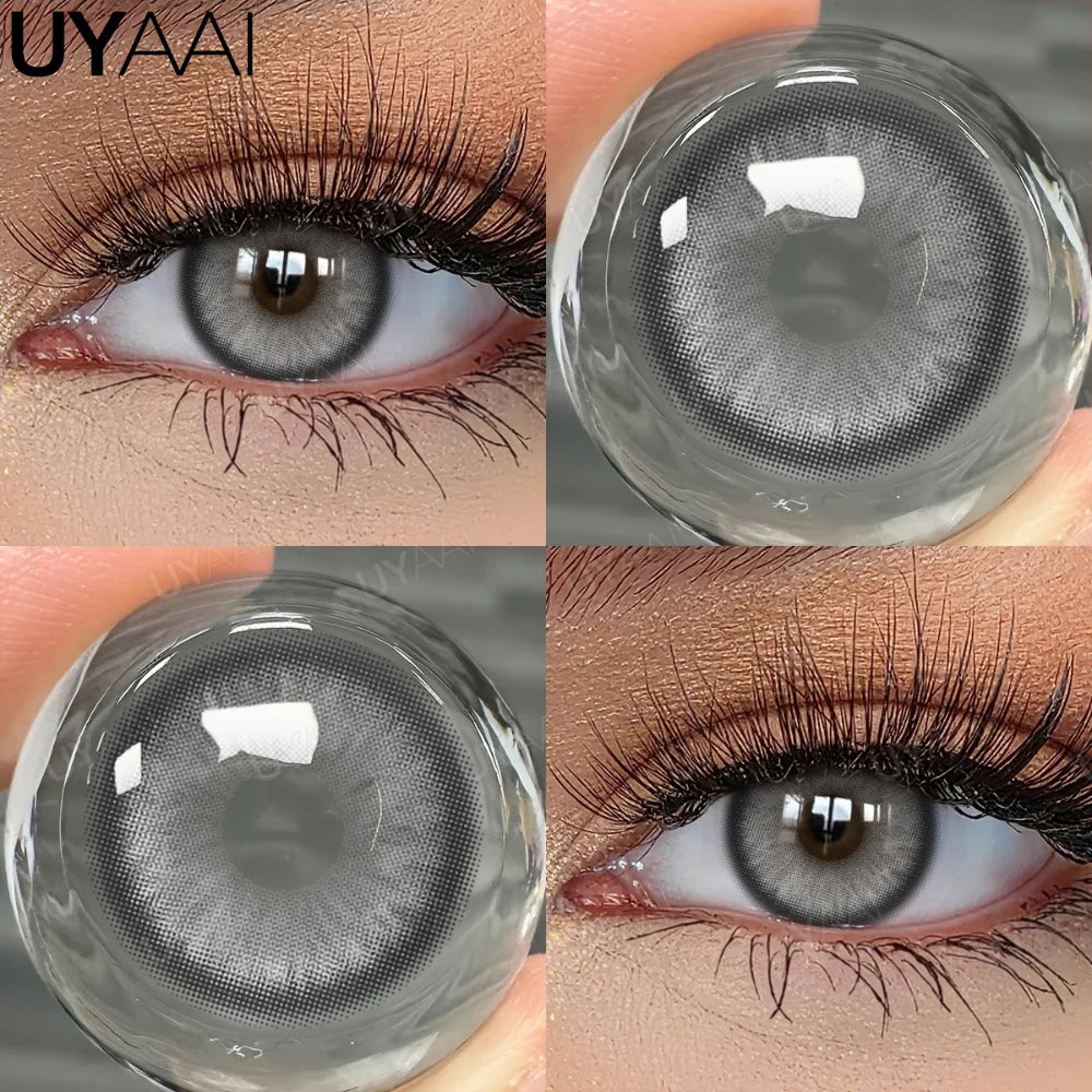 YICKYUE  -  Color Contact Beauty OMG Series Colorcon Black Lens Big Eyes Cosmetic Green Lenses Colorcon NEW NAJIA Series Blue Pupils