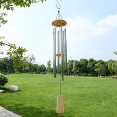 YICKYUE  -  1pcs Multi Pipe Solid Wood Metal Aluminum Tube Wind Chime Hanging Decor Home Decoration Handicraft