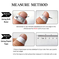 YICKYUE  -  10pcs Handmade Purples French Press on Nails Sweet Korean Bow Fake Nails Full Cover Wearable Glitter Cat Eye False Nail Tips