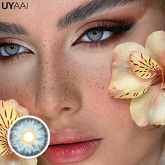 YICKYUE  -  Contact Lenses Beauty Blue Lens Siri Series Color Contact Green Eye Contacts Makeup Gray Lens Choice Natural Brown pupils