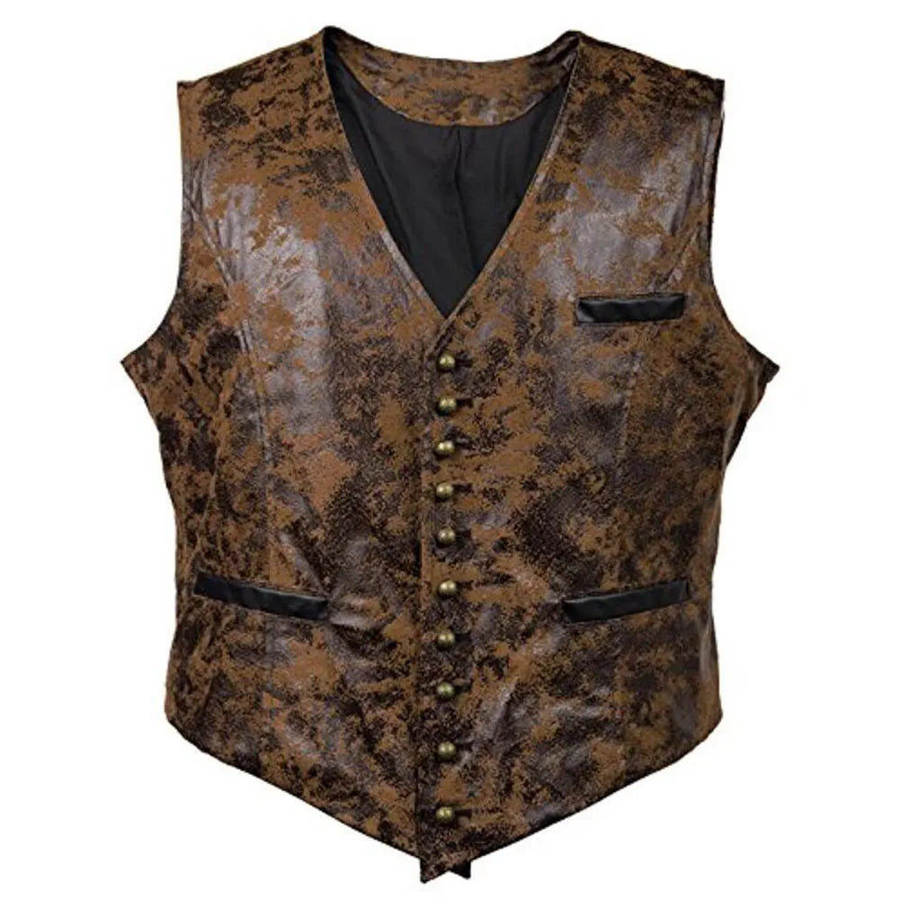 HEARUJOY  -  Autumn And Winter New Men's Solid Color V-Neck Vest Jacket French Retro Fashion Trend Slim Casual Breathable Niche Men's Tops