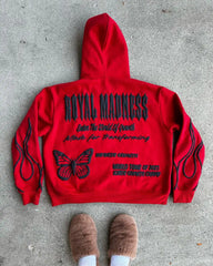 Hearujoy Hip Hop Vintage Y2K Hoodies Women Sweatshirt Graphic Print Couples streetwear women Harajuku Gothic Pullover oversized Hoodie