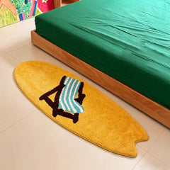 YICKYUE  -  Summer Cartoon Tufting Bathroom Mat Soft Rug Bedroom Carpet Doormat Floor Anti Slip Pad Aesthetic Home Room Decor