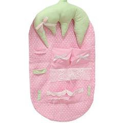 YICKYUE  -  Cute Cartoon Strawberry Hanging Bag Wall-mounted Space Saving Bedside Hanging Bag High Aesthetic Value Large Capacity
