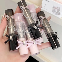 YICKYUE  -  Glass Sea Series Solid Lip Gloss Water Light Mirror Lip Glaze Moisturizing Long-lasting Lip Tint Lip Plumper Makeup