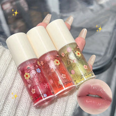 YICKYUE  -  Lip Balm Transparent Dilute Lip Lines Student Parity Lemon Flavor Lip Gloss Men's and Women's Makeup Skin Care
