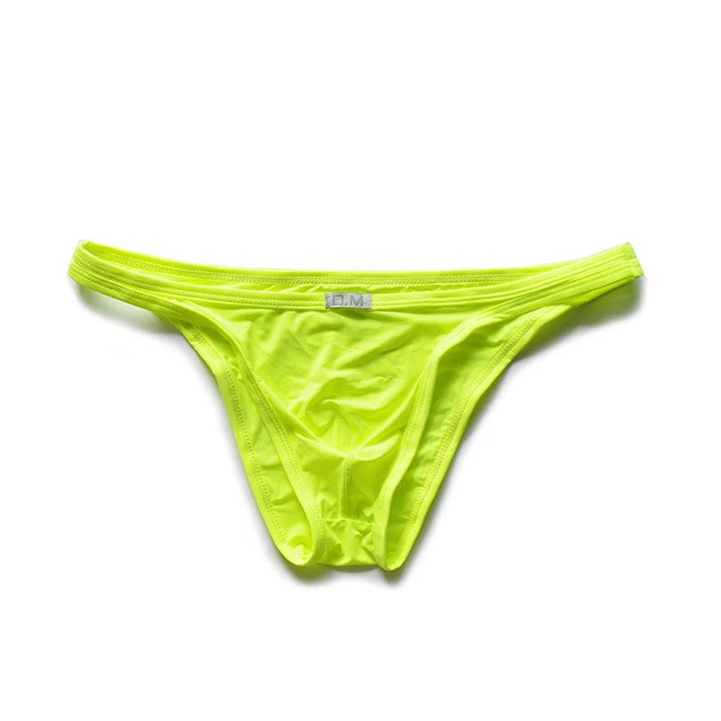 Hearujoy Sexy Tоy Mens Sissy Ropa Interior Hombre Men's Panties Quick-Dry Sexy Underwear Ice Silk Calzoncillos Hombres Soft Solid Briefs