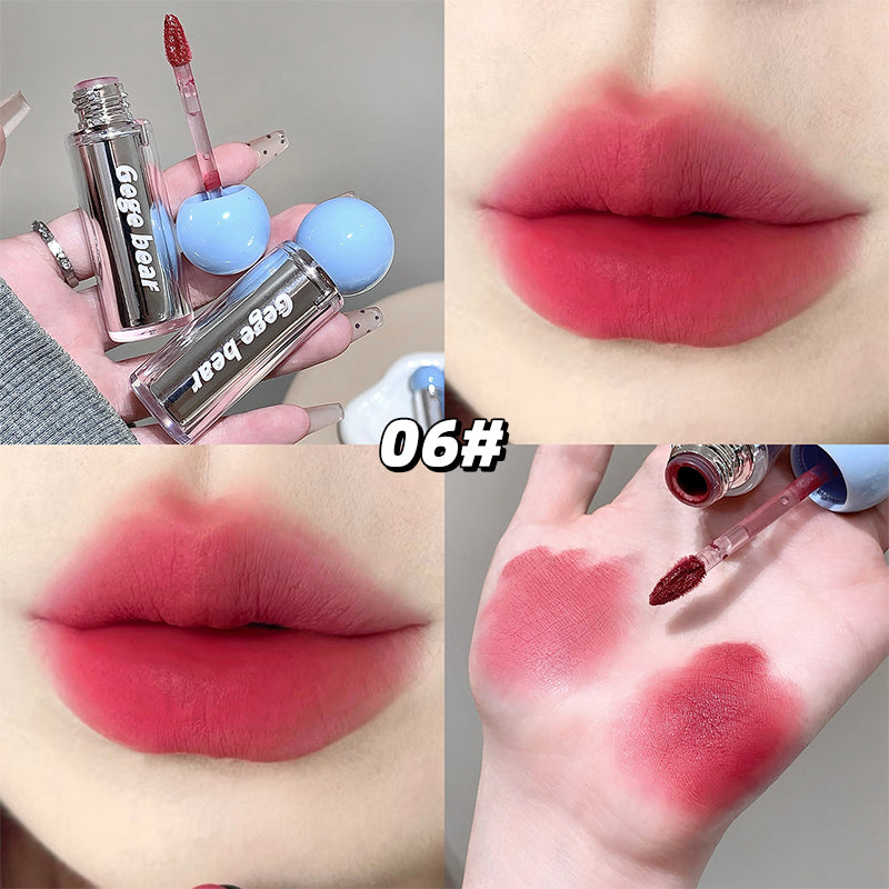 YICKYUE  -  Matte Lip Clay, Long-Lasting, Non-Stick Cup, Highly Pigmented Velvet Matte Lip Color for Fall & Winter
