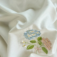 YICKYUE  -  Fresh Korean Floral Ruffled Bedding Set – 100% Cotton 4-Piece