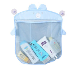 Baby Bath Toys Cute Duck Frog Mesh Net Toy Storage Bag Strong Suction Cups Bath Game Bag Bathroom Organizer Water Toys for Kids