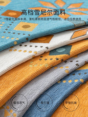 Yickyue New Bohemian Chenille Sofa Cushion Universal Cover Sofa Cover Anti-Slip Cushion Towel Home Decor