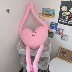 High Quality 70cm Korea cute funny long legs love pillow plush toy doll cushion Pillow Kids Children's Gift birthday present