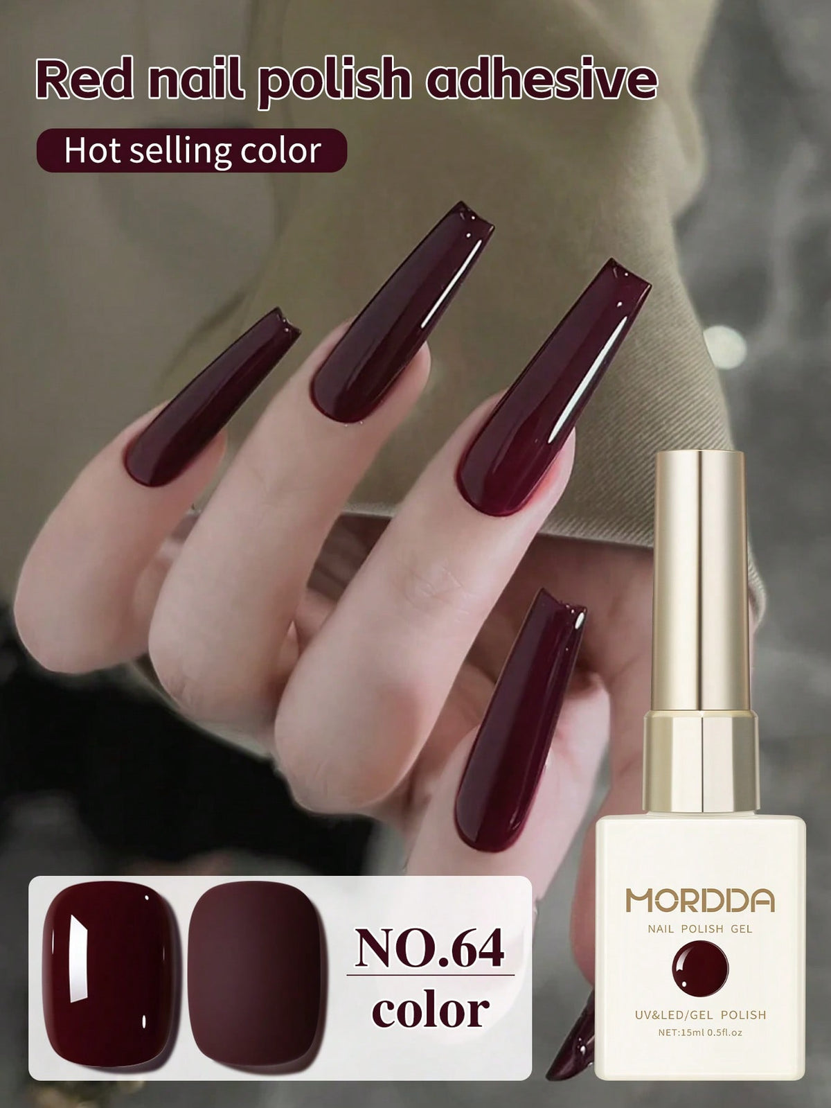 YICKYUE  -  1Pc 15ml Spring Nail 2025 Fashion Nails Art  Nail Gel Polish Soaking UV LED Nail Gel Salon Female Nail Art Tools Fashion Nails