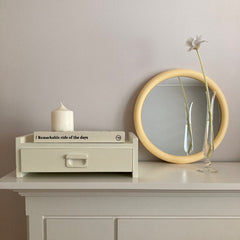 Yickyue Lenny Retro Round Mirror