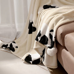 Yickyue Panda pattern Winter Throw Blanket for throw Flannel Fleece Sofa Blankets Portable Warm Shawl Blanket warm Bed Blankets