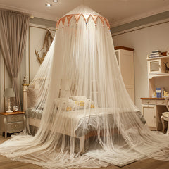 YICKYUE  -  Kid Baby Bed Canopy Mosquito Net Curtain Bedding Romantic Baby Girl Round Dome Tent Easy Installation Room Decor