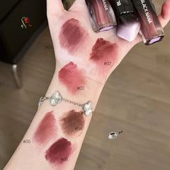 YICKYUE  -  Dark Brown Matte Mud Lipstick Cream Tint Pigment Waterproof Long Lasting Cheek Lip Tinted Paste Velvet Lip Gloss Makeup Cosmetic