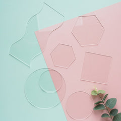 Wind Transparent Acrylic Board Photo Props Net Celebrity Ornaments Decoration Cosmetics Photography Shooting Background