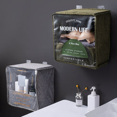 Living Room Bedroom Clothes Storage Box Bathroom Hanging Folding Multi-Function Storage And Finishing Box