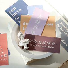 W&G Ins 15 Sheets Decorative Cards Wall Bedroom Postcard Picture Frame Wall Sticker Decorative Cards