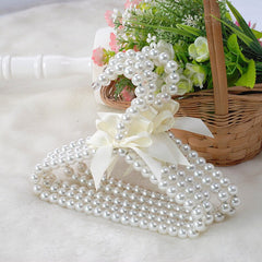 Dog Clothes Girl Heart Pearl Hanger Shelf Cat Clothes Pet Supplies Hanger Dog Accessories for Small Dogs Pets Accessories
