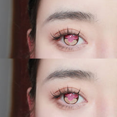 YICKYUE  -  1pair Yashiro Nene Cosplay Colored Contact Lenses 12months