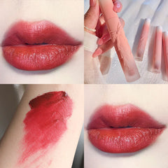 Wholesale Lip Gloss Bulk Retro Velvet Matte Lipstick Comestic Waterproof Tint Lip Gloss Silky Lipgloss Sexy Red Lip Makeup New