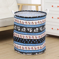 Bohemian Storage Bag Ethnic Large Folding Children's Dirty Laundry Basket Clothes Storage and Organization Wardrobe Organizer