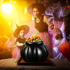 YICKYUE  -  Large Inflatable Halloween Cauldron St Patrick Cauldron Pot Of Holder Candy Cauldron Kettles Witch’s Cauldron Party Decoration