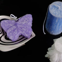 YICKYUE  -  Butterfly Aromatherapy Candle Butterfly Vanilla Flavor Candle Handmade Aromatherapy Birthday Gift Home Decoration