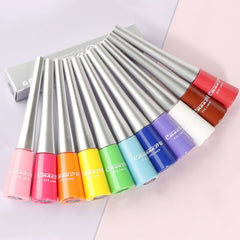 17 Colors Neon Liquid Eyeliner Pencil Colored Blue Green Yellow White Long Lasting Waterproof Eyeliner Pen Women Makeup Tools