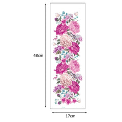 YICKYUE  -  Big Arm Temporary Tattoo Sticker Colorful Peony rose flowers Fake Tattoo Sleeves Flash Tatto Waterproof Body/leg Art paint Women