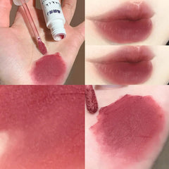 6 Colors Velvet Matte Lip Gloss Cute Duck Makeup Lip Glaze Beauty Cosmetics Long Lasting Waterproof Women Liquid Lipsticks