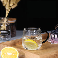 SENDIAN High Temperature Resistant Transparent Glass Cup Large Capacity Handmade Glass Cup 2021 Office Home Kitchen Accessories