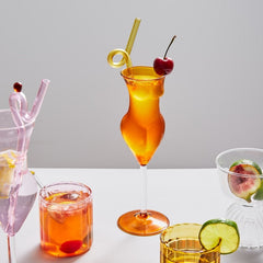 Color Glass Goblet Wine Glass Water Champagne Glasses Wedding Party Birthday Gift  Kitchen Dining Bar Club Glase Cups