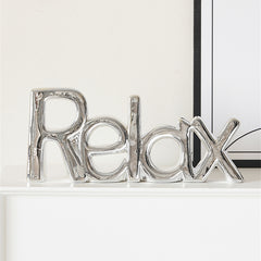YICKYUE  -  Creative Alphabet Ornaments Nordic Home Decor Livingroom Cabinet Office Desktop Handmade Crafts Room Layout Hanging Ornaments