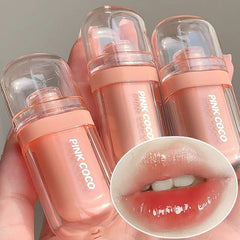 Yickyue Mirror Glass Liquid Lipstick Matte Velvet Lipgloss Waterproof Moisturizing Lasting Women Sexy Red Lip Glaze Lip Makeup Cosmetic