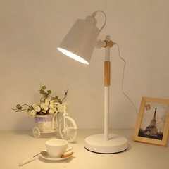 Modern Led Desk Lamp Adjustable Table Lamp For Study Office Reading Bedroom Bedside E27 Eye Protection Reading Lighting