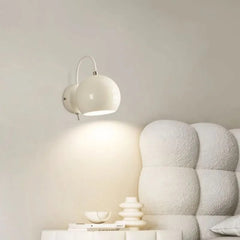 Yickyue Nordic LED Wall Lamp Minimalist Iron Art Rotatable Wall Sconces Bedroom Living Room Study Home Decorative Lighting Luminaires