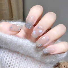 24pcs Multi-Type Wear Short Paragraph Fashion Manicure Patch False Nails Save Time Wearable Nail Patch SAL99