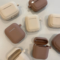 Matte soft silicone Jane couple earphone case for apple airpod pro wireless bluetooth headset charging box for airpods 1 2 3