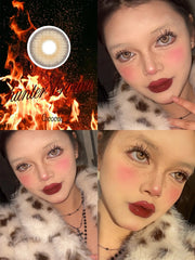 YICKYUE    Contact Lenses Cosmetic Softlens Newyork Contacts for Eye Beauty