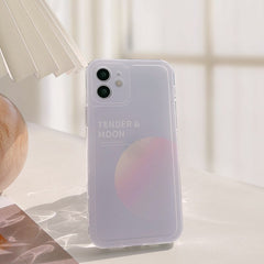 Original Moon soft silicone phone case for iphone xsmax xr x 8 7 plus 12 mini 11 pro max cute cartoon protective cover capa