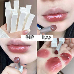 YICKYUE  -  Water Light Lipstick Lip Glaze Moisturizing Long-lasting Non-stick Cup Lip Gloss Lip Tint Makeup Lipstick Women Cosmetics