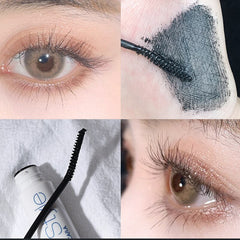 New Mini Mascara Waterproof Eye Makeup Eyelash Lengthening Curling Brown Purple Red Blue Rimel Colorful Mascara Small Brush Head