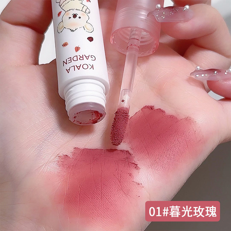 YICKYUE  -  Velvet Lip Clay Milk Coffee Dry Rose Lip Glaze Whitening Long-lasting Soft Mist Matte Lipstick Makeup Wholesale Makeups Cosmetic